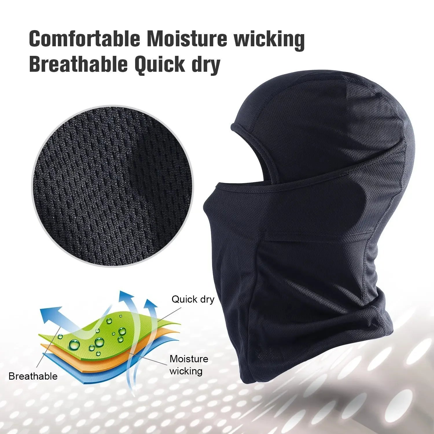 Balaclava Ski Mask Full Face Cover for Men and Women Breathable Full Face Mask for Skiing Outdoor Sports - Live Store 4U