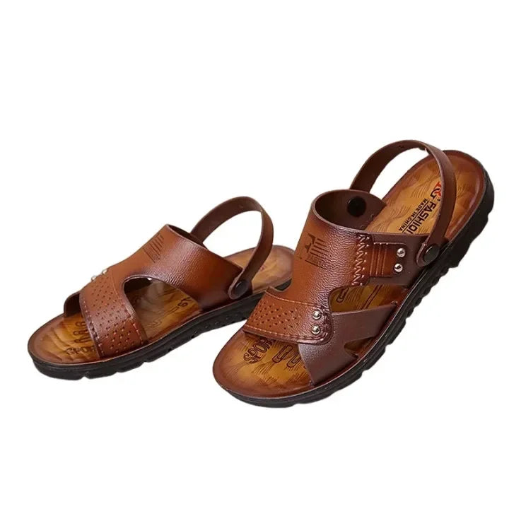 Men Sandals Non-slip Summer Flip Flops High Quality Outdoor Beach Slippers Casual Shoes Cheap Men's shoes