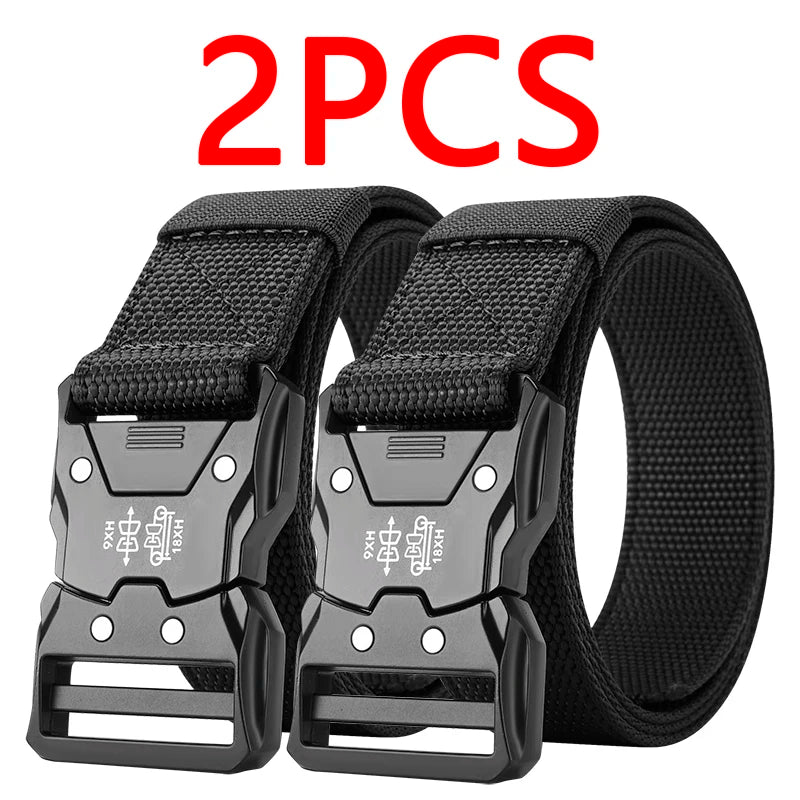 2PC Tactical Waist Belt - Durable Automatic Buckle, Perfect for Outdoor Adventures, Unisex Accessories for Men and Women - Live Store 4U