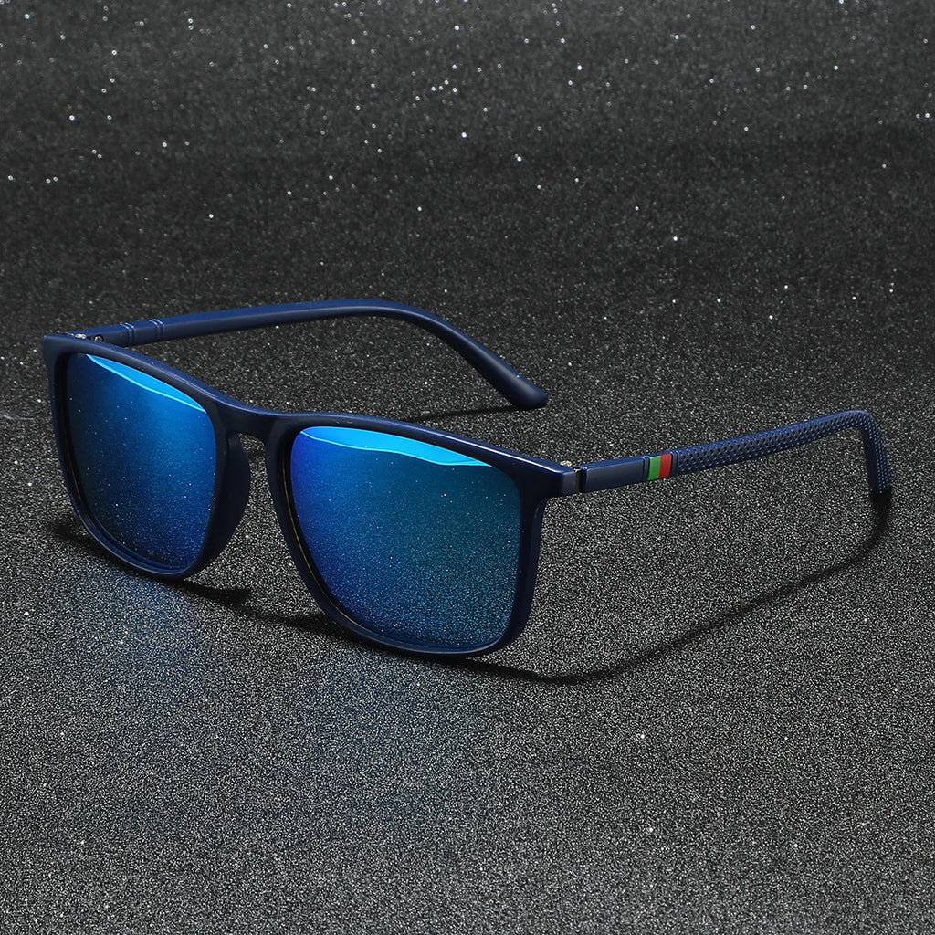 Square Polarized Sun Glasses For Driving Fishing Fashion UV400 Women Men Unisex Sunglasses Brand Designer