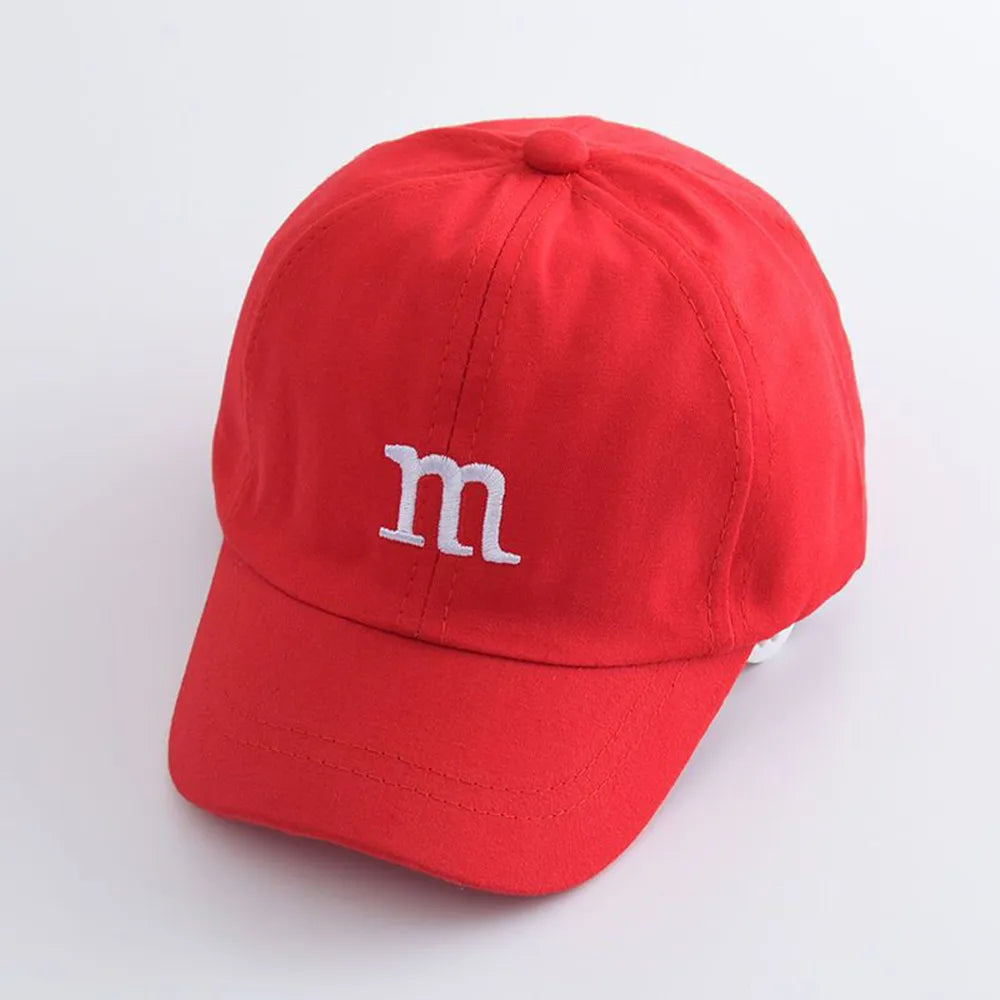 Children's Thin Visor Cap Handsome Letter Baseball Cap Outdoor Sun Hat