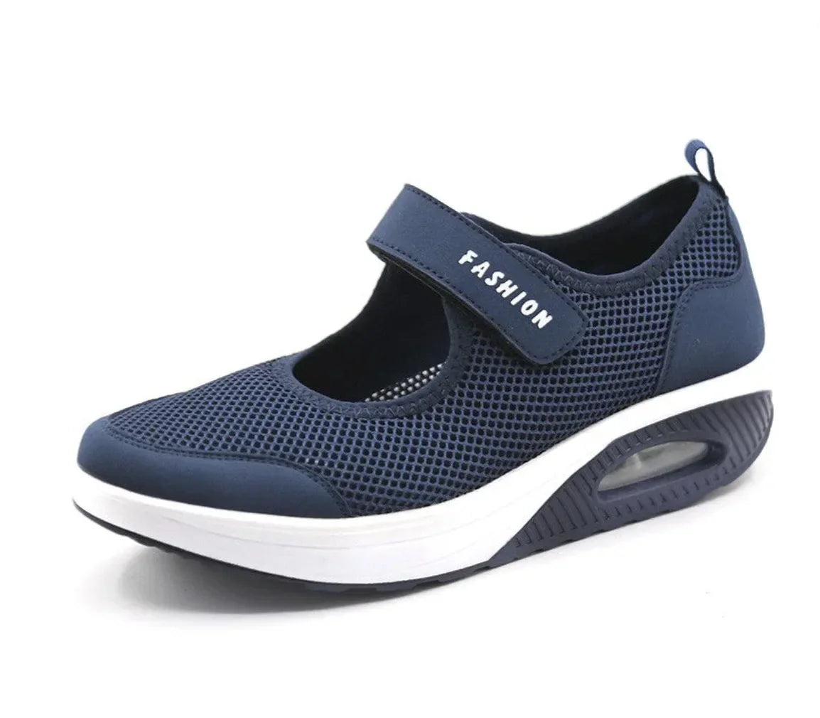 Casual Sneakers Summer Women Shoes Breathable Mesh Light Shoes for Women 2025 Trend Platform Sandals Black Zapatillas De Mujer