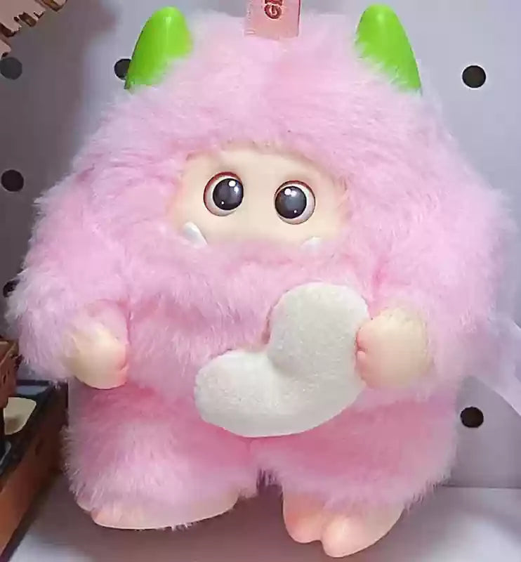 In Stock Velvet Monster Cotton Candy Dream Series Blind Box Cute Desktop Room Ornament Decorative Backpack Pendant Birthday Gift