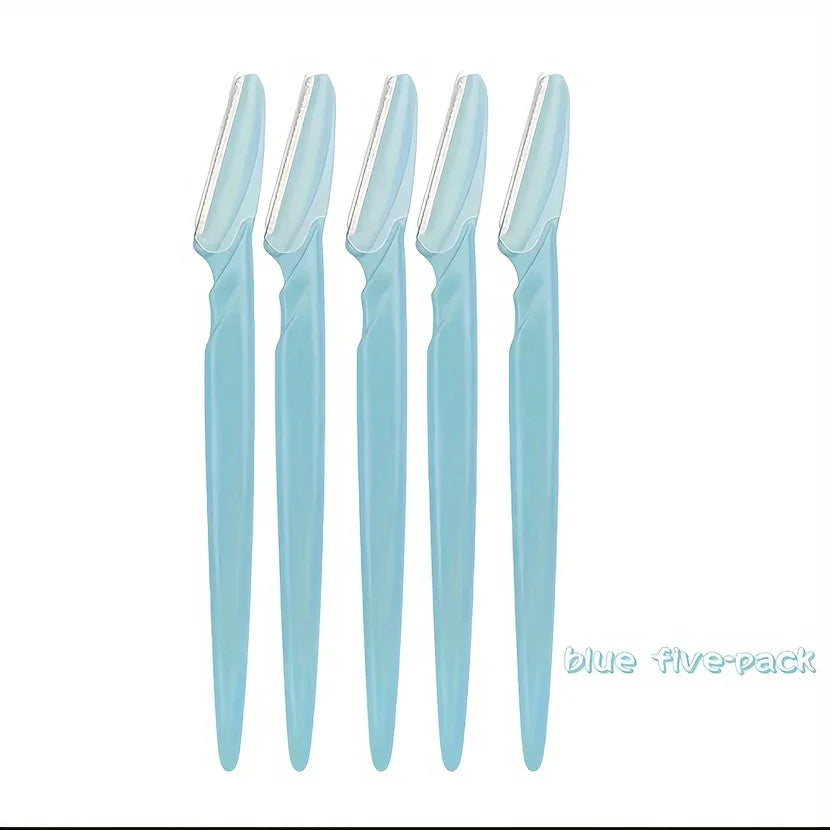 3/5Pcs Precision Eyebrow Razor & Dermaplaning Set for Men and Women - Easy, Gentle Shaping & Exfoliating