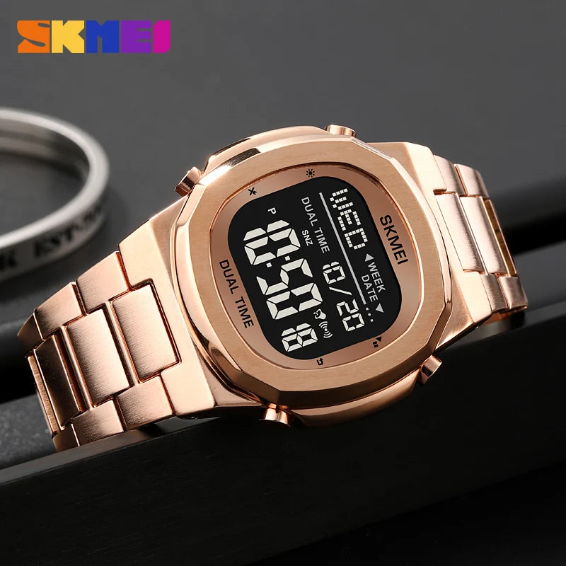 SKMEI 2004 Sports Digital Watch for Men Luxury Electronic Alarm Clock Calendar Waterproof Mens Wristwatches 2036 reloj hombre