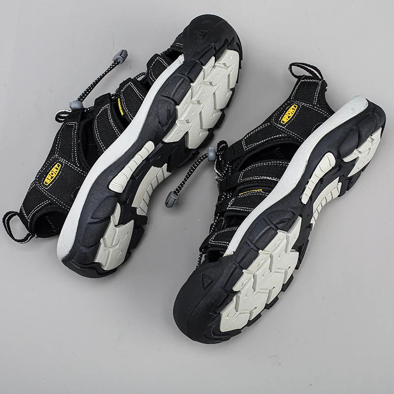 Men's Shoes Outdoor Non Slip Men's Hiking Shoes Lightweight Comfortable Casual Sandals Summer Large Breathable Water Shoes
