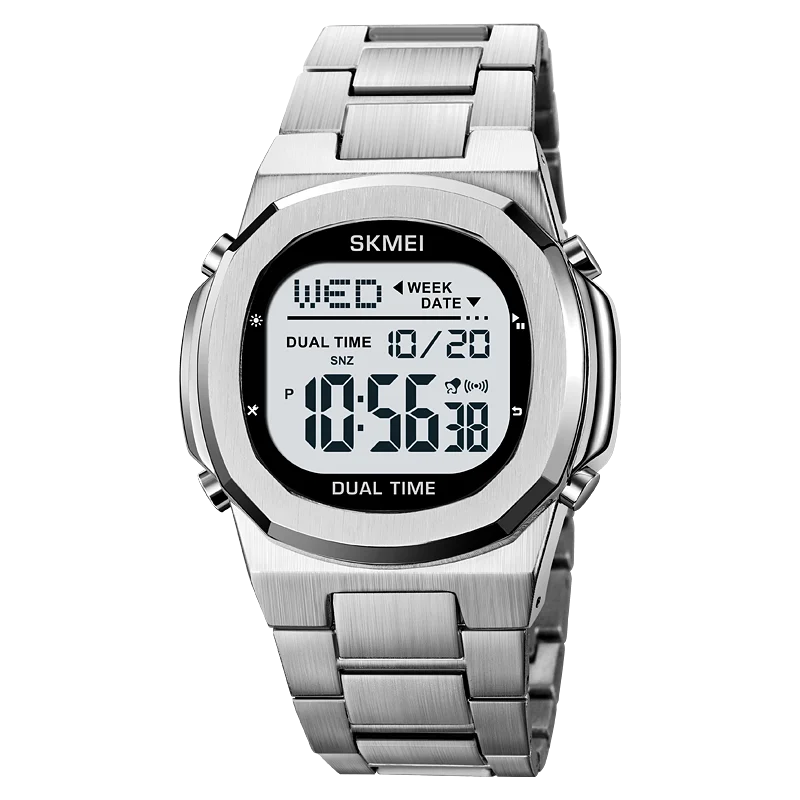SKMEI 2004 Sports Digital Watch for Men Luxury Electronic Alarm Clock Calendar Waterproof Mens Wristwatches 2036 reloj hombre