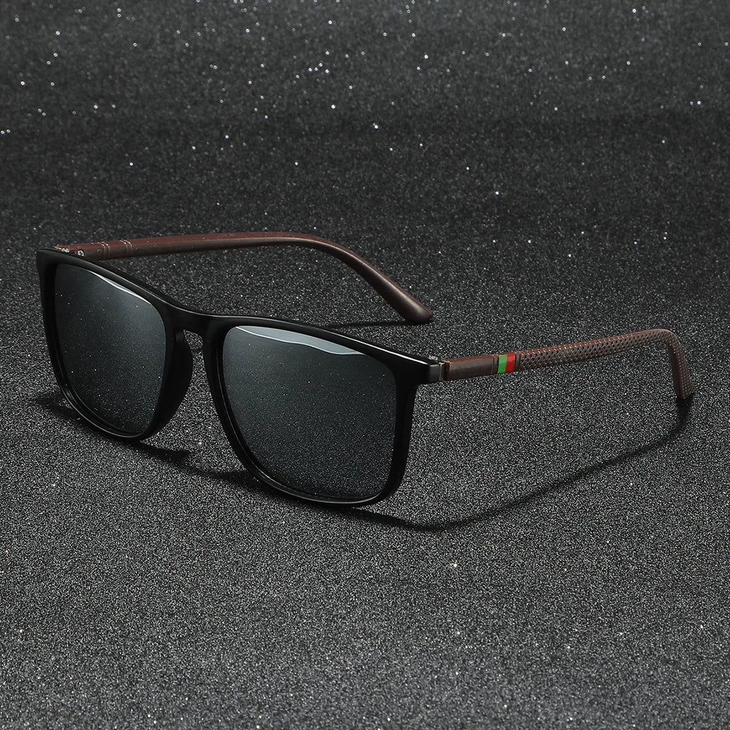 Square Polarized Sun Glasses For Driving Fishing Fashion UV400 Women Men Unisex Sunglasses Brand Designer