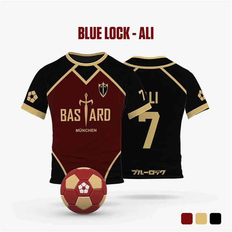2025 Anime Blue Lock Yukimiya Jersey 3D Print Men Sport T Shirt Fashion Harajuku Manga Short Sleeve Children Unisex Tee Y2k Tops - Live Store 4U