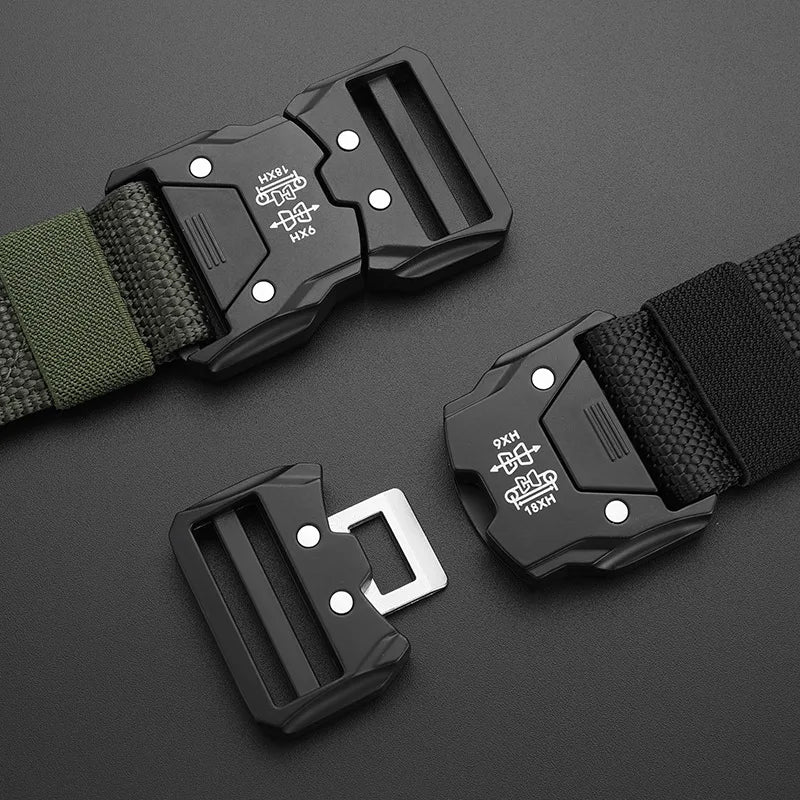 2PC Tactical Waist Belt - Durable Automatic Buckle, Perfect for Outdoor Adventures, Unisex Accessories for Men and Women - Live Store 4U