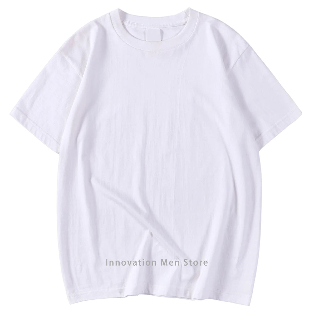 New Candy Color 100% Cotton T-Shirts Men Women 14 Colors Oversized Short Sleeves High Quality Brand Tee Clothing Soft T Shirts - Live Store 4U