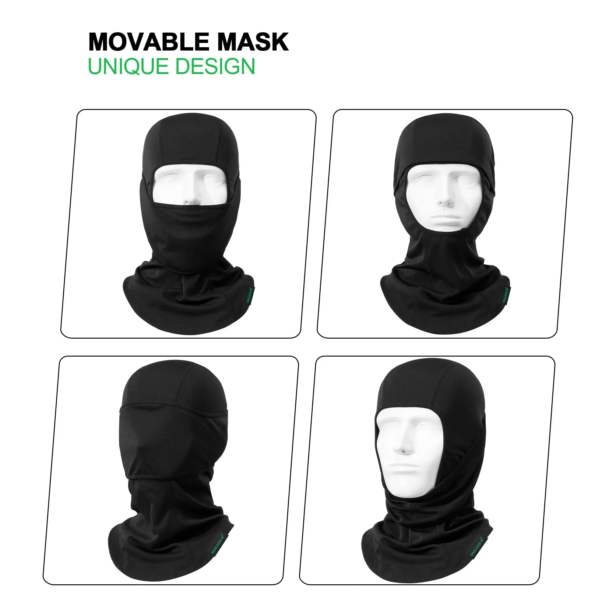 Balaclava Ski Mask Full Face Cover for Men and Women Breathable Full Face Mask for Skiing Outdoor Sports - Live Store 4U
