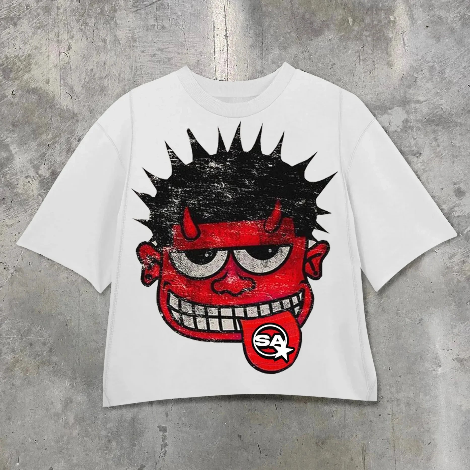 Y2K Vintage Clothing Retro Classic Graphic Printed Loose Short Sleeve Harajuku Gothic Casual Oversized Cotton T Shirt Men Women - Live Store 4U