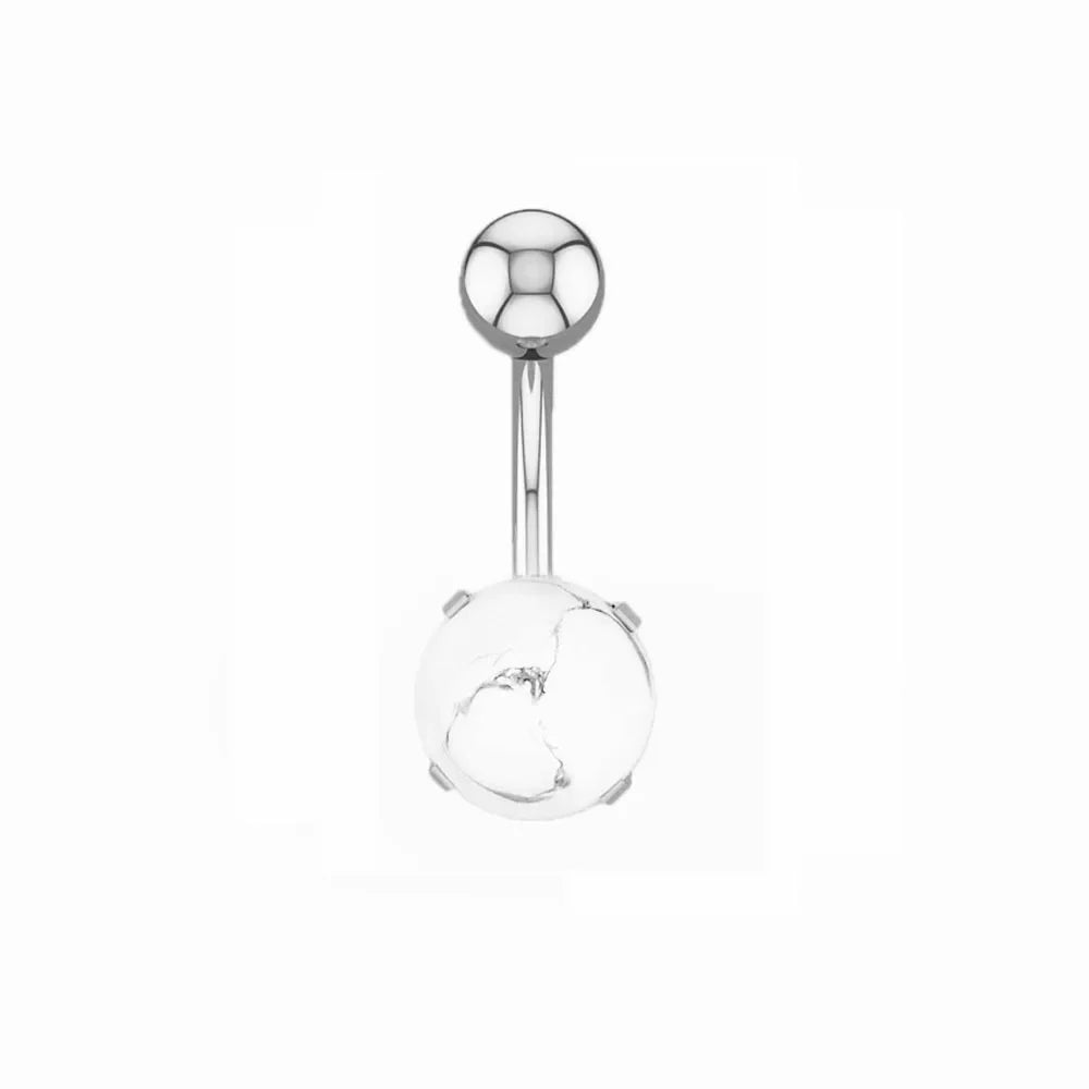 1pc 14G Belly Button Rings Navel Nombril Piercing Stainless Steel Belly Rings Women CZ Body Piercing Crystal Belly Rings Jewelry