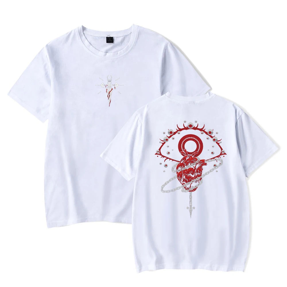 Japanese Anime Hunter X Hunter Print T-shirt Men Washed TShirt Hip Hop Streetwear TShirt Summer Harajuku Acid Cotton Tee Unisex - Live Store 4U