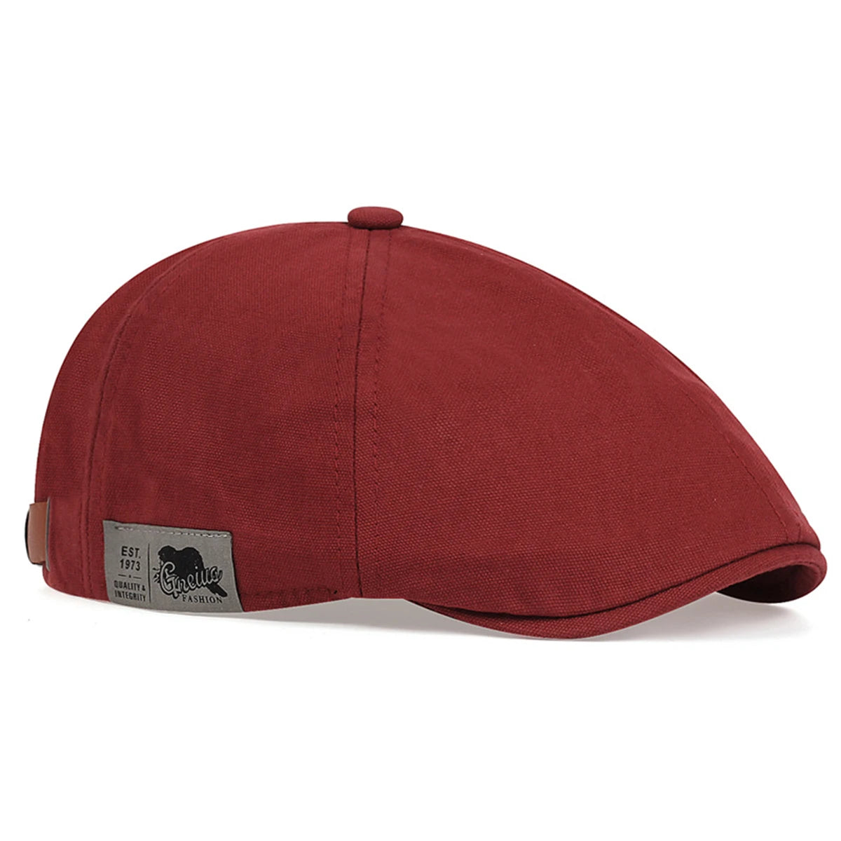 Men Side Letter Sticker Newsboy Caps British Painters Hats Spring and Autumn Adjustable Flat Cap Hip Hop Berets Peaked Cap - Live Store 4U