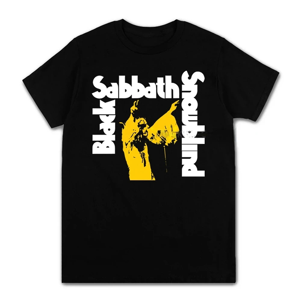 Black Metal Rock Band T shirt Men Women Fashion Casual Graphic Short Sleeve Short Sleeve Plus Size T Shirt Unisex 62474 - Live Store 4U