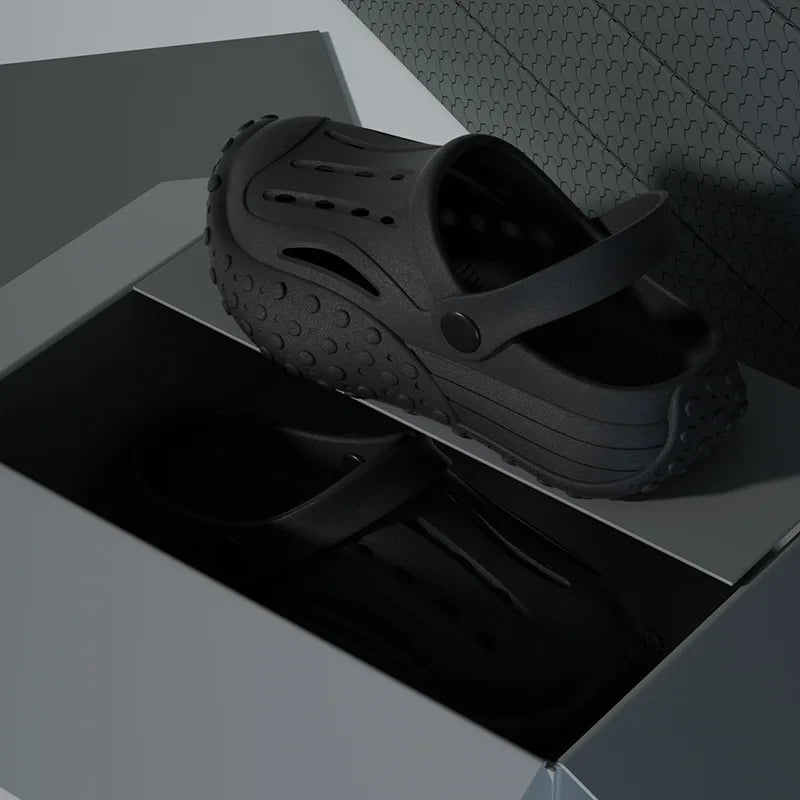 Evshine Unisex Sandals EVA Men Sandals Outdoor Beach Slippers Sandals Summer Fashion Men Slippers Casual Breathable Fishing Shoe