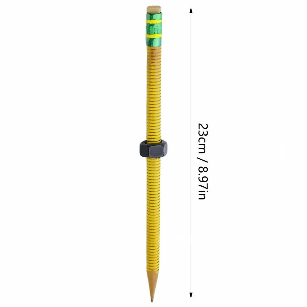 2025 New Stress Relief ADHD Pencil Enhances Focus Relieve Anxiety Rotating Pen Threaded Fidget Pencil Gifts for Autism Kids