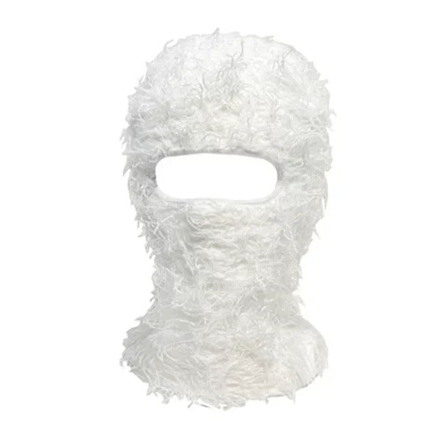 Balaclava Distressed Knitted Full Face Ski Mask for Men Women Beanies Hats Skullies Camouflage Winter Warm Bonnet Windproof Hats - Live Store 4U