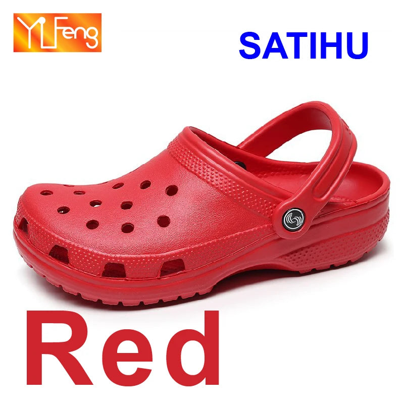 SATIHU Sandals Clog Lover Couples Parents And Children Family Summer Brook  Beach Walking Popular Fashion Slippers Light Shoes