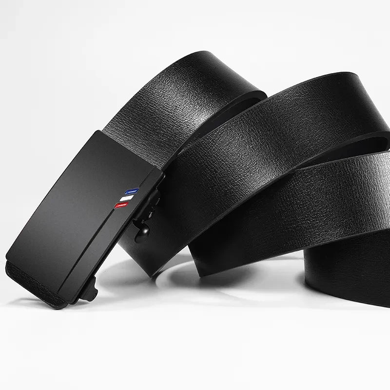 New Product Belt MEN'S High Quality Toothless Automatic Buckle Casual Men Belt MEN'S Business Fashion Belt - Live Store 4U