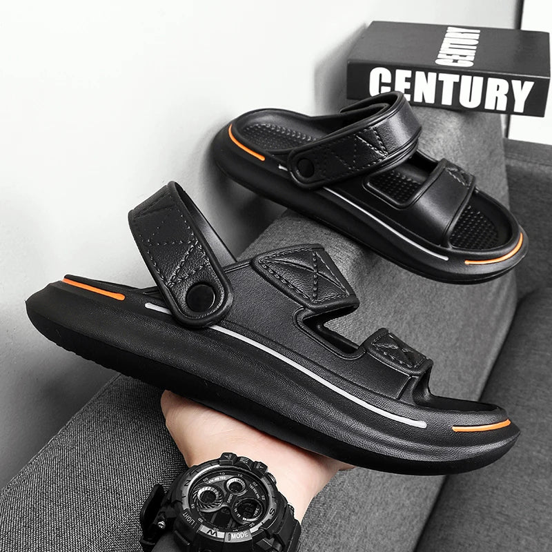 Nwe Summer Sandals Shoes for Men Women Sandals Casual Lightwheit Soft Male Shoes Aqua Beach Shoes Sneakers Women