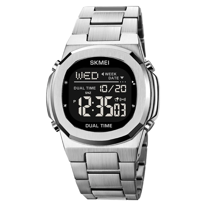 SKMEI 2004 Sports Digital Watch for Men Luxury Electronic Alarm Clock Calendar Waterproof Mens Wristwatches 2036 reloj hombre