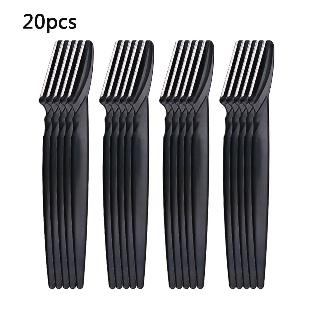 Makeup Tools Eyebrow Trimmer Knives Portable Face Razor Hair Remover Cutter Brow Epilation Hair Removal Eye  Shaver Blades