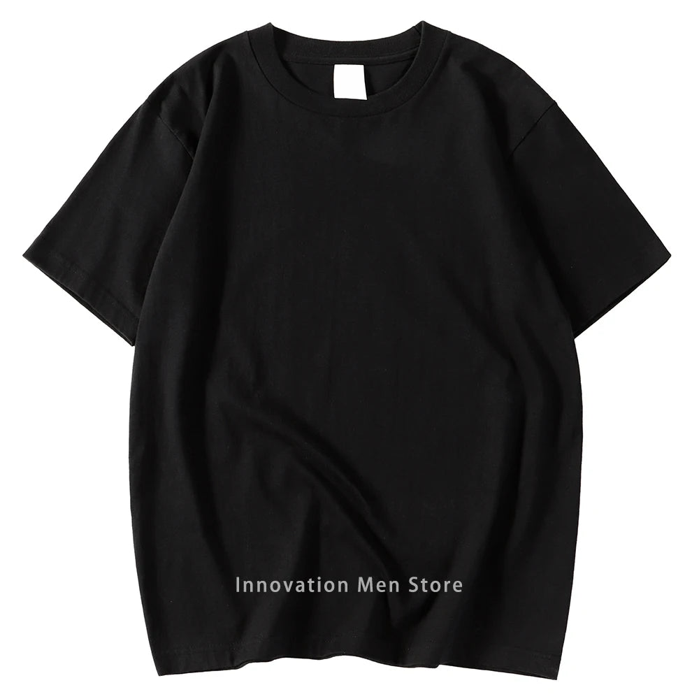 New Candy Color 100% Cotton T-Shirts Men Women 14 Colors Oversized Short Sleeves High Quality Brand Tee Clothing Soft T Shirts - Live Store 4U