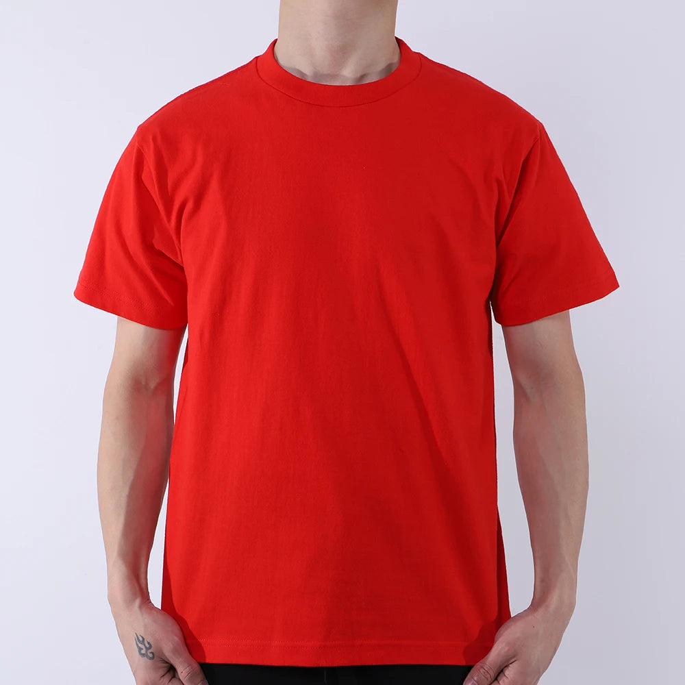 New Candy Color 100% Cotton T-Shirts Men Women 14 Colors Oversized Short Sleeves High Quality Brand Tee Clothing Soft T Shirts - Live Store 4U