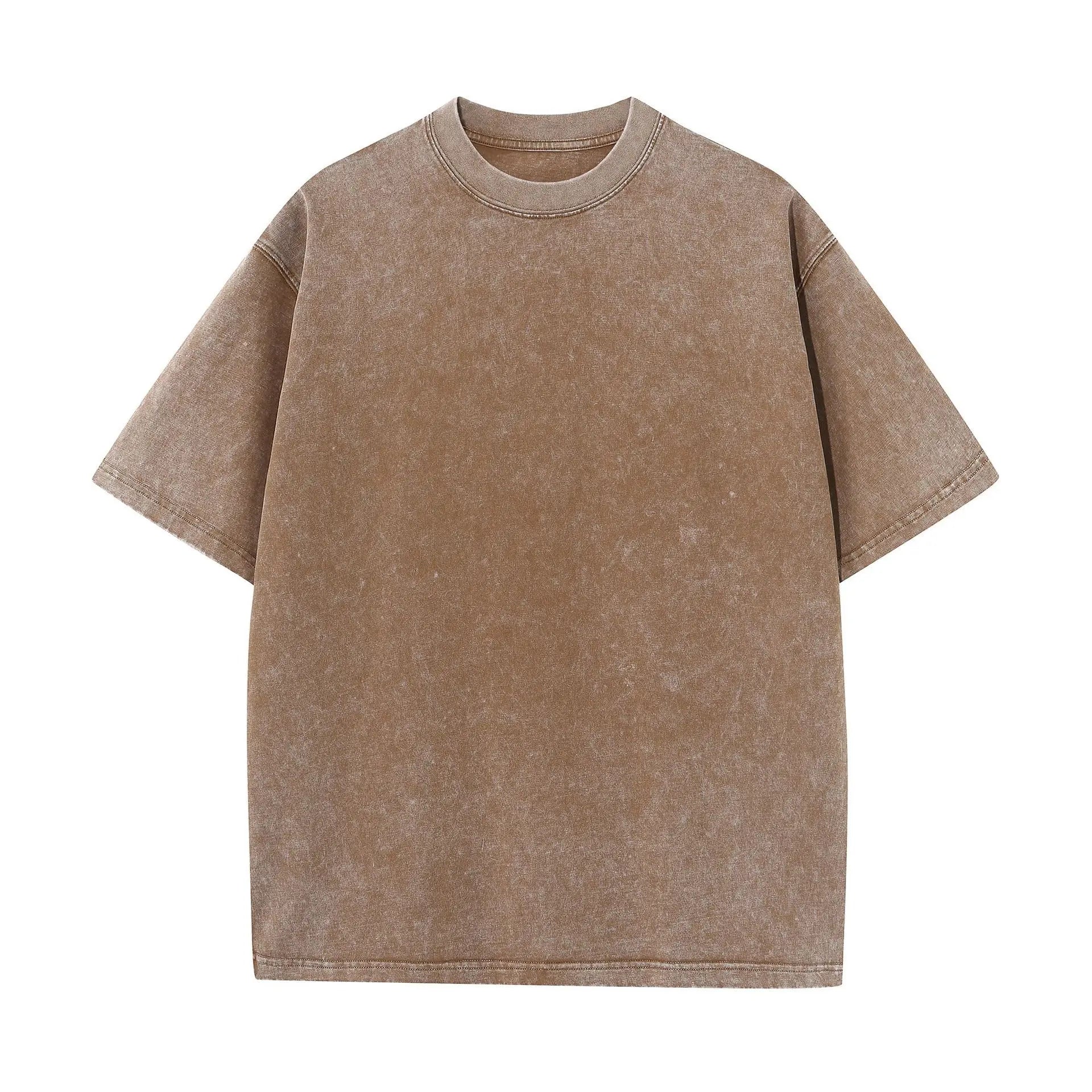 Quality Oversized Acid Washed Y2K T Shirt men Vintage T-shirts Streetwear Mineral Wash Tee Shirts boy Loose Luxury Brand Tops - Live Store 4U