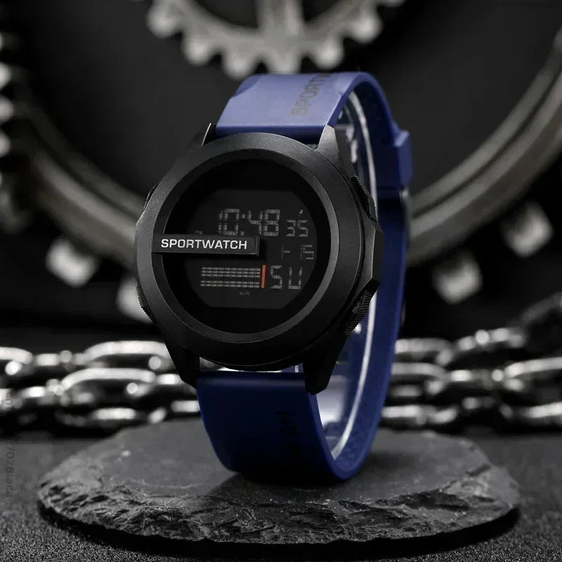 Sport Watch for Man Digital Wristwatch Stopwatch Luminous Date Week Waterproof Men's Clock Electronic Watch Relogio Masculino