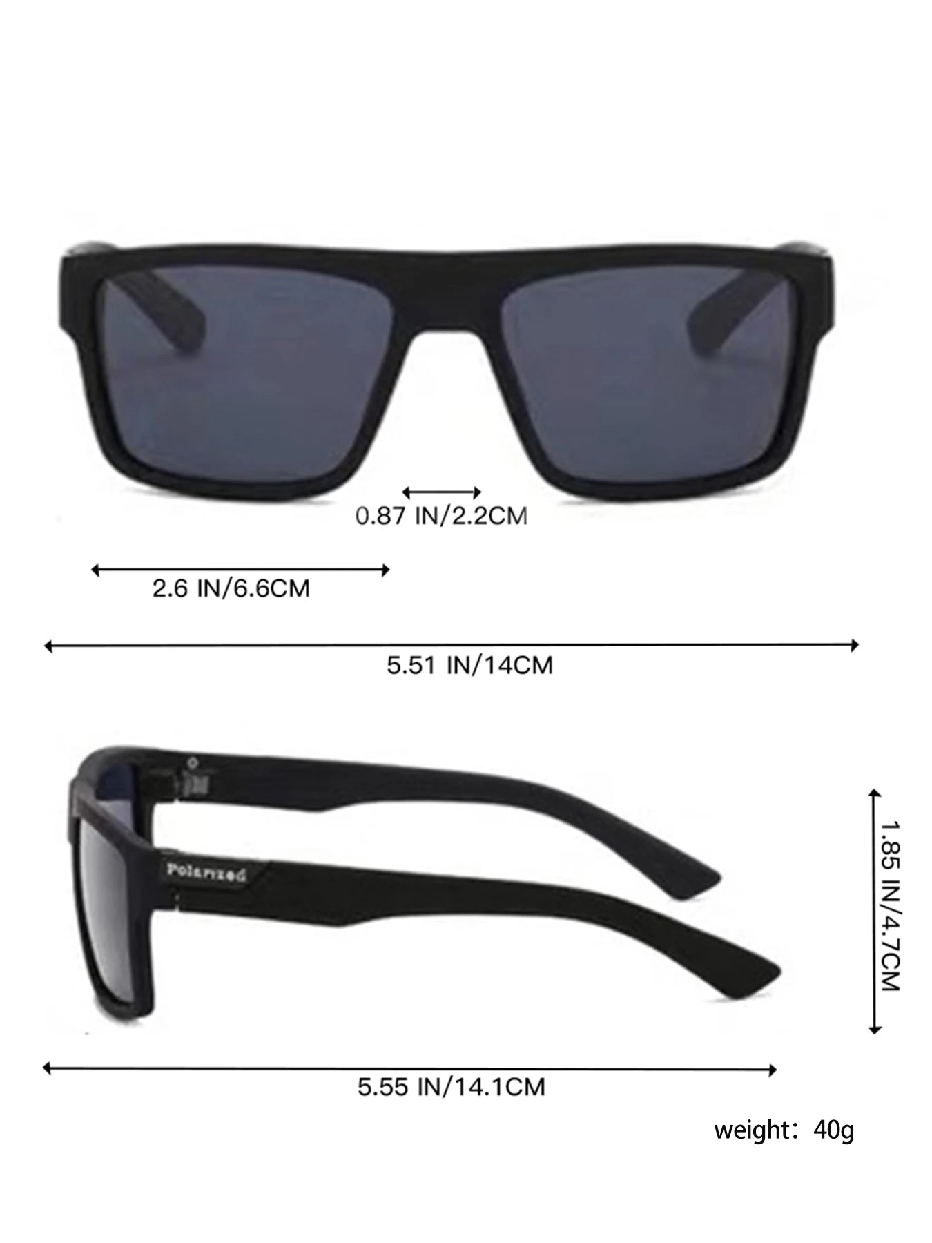 Men's Fashion Colorful Glasses Durable PC Frame Ideal for Travel And Street Photography