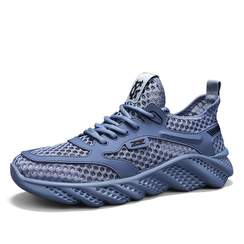 Fashion Men's Sneakers Lightweight Running Shoes 2025 Summer Mesh Brand Sneakers Breathable Casual Shoe Comfortable Men's Tennis