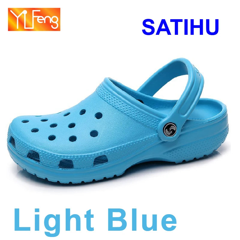 SATIHU Sandals Clog Lover Couples Parents And Children Family Summer Brook  Beach Walking Popular Fashion Slippers Light Shoes