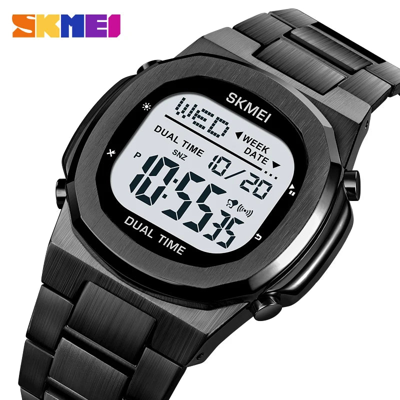 SKMEI 2004 Sports Digital Watch for Men Luxury Electronic Alarm Clock Calendar Waterproof Mens Wristwatches 2036 reloj hombre