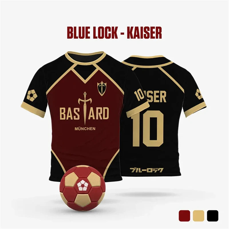 2025 Anime Blue Lock Yukimiya Jersey 3D Print Men Sport T Shirt Fashion Harajuku Manga Short Sleeve Children Unisex Tee Y2k Tops - Live Store 4U