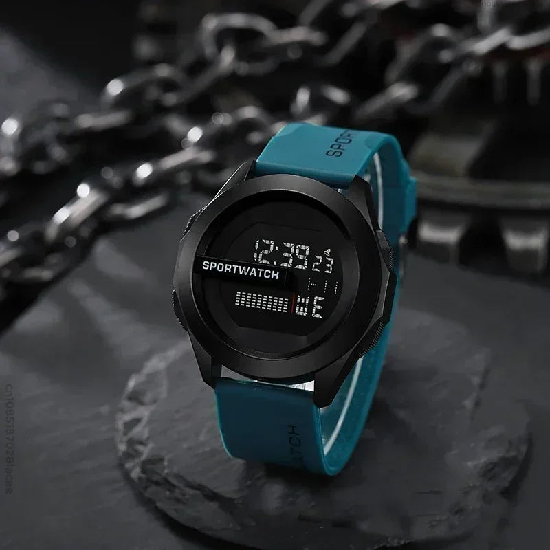 Sport Watch for Man Digital Wristwatch Stopwatch Luminous Date Week Waterproof Men's Clock Electronic Watch Relogio Masculino