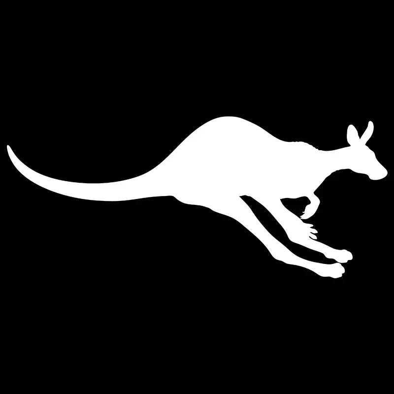 BLKUOPAR For Kangaroo Car Stickers Waterproof Fashionable Decals Personality Occlusion Scratch Motorcycle Surfboard Decor