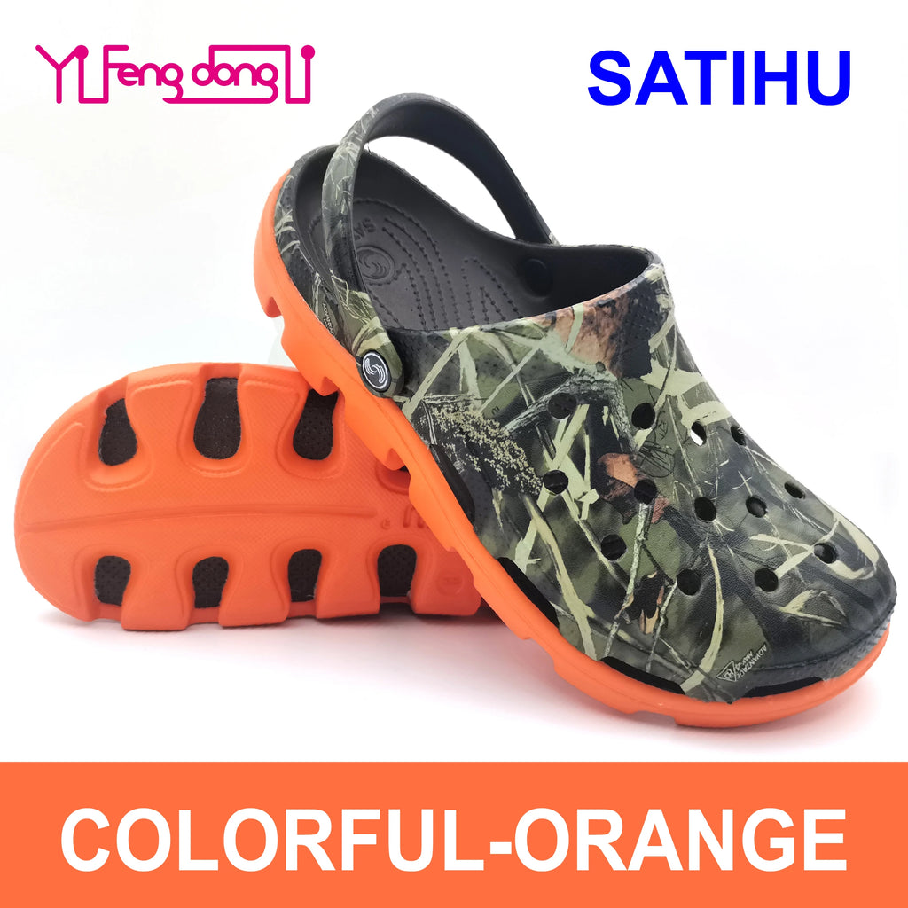 SATIHU Clogs Beach Sandals Casual Shoes Family Parent-child Male Female Lovers Friends Summer Stroll Antiskid Waterproof Fashion