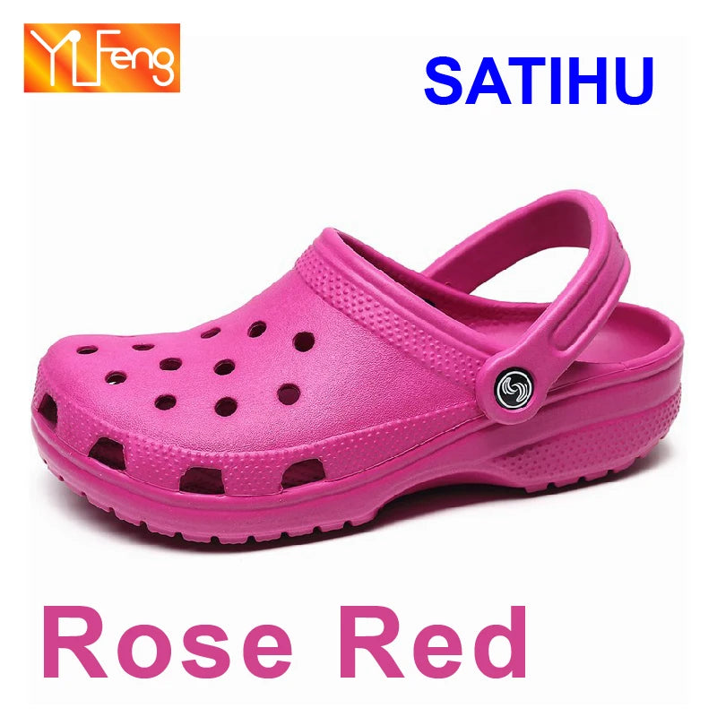 SATIHU Sandals Clog Lover Couples Parents And Children Family Summer Brook  Beach Walking Popular Fashion Slippers Light Shoes