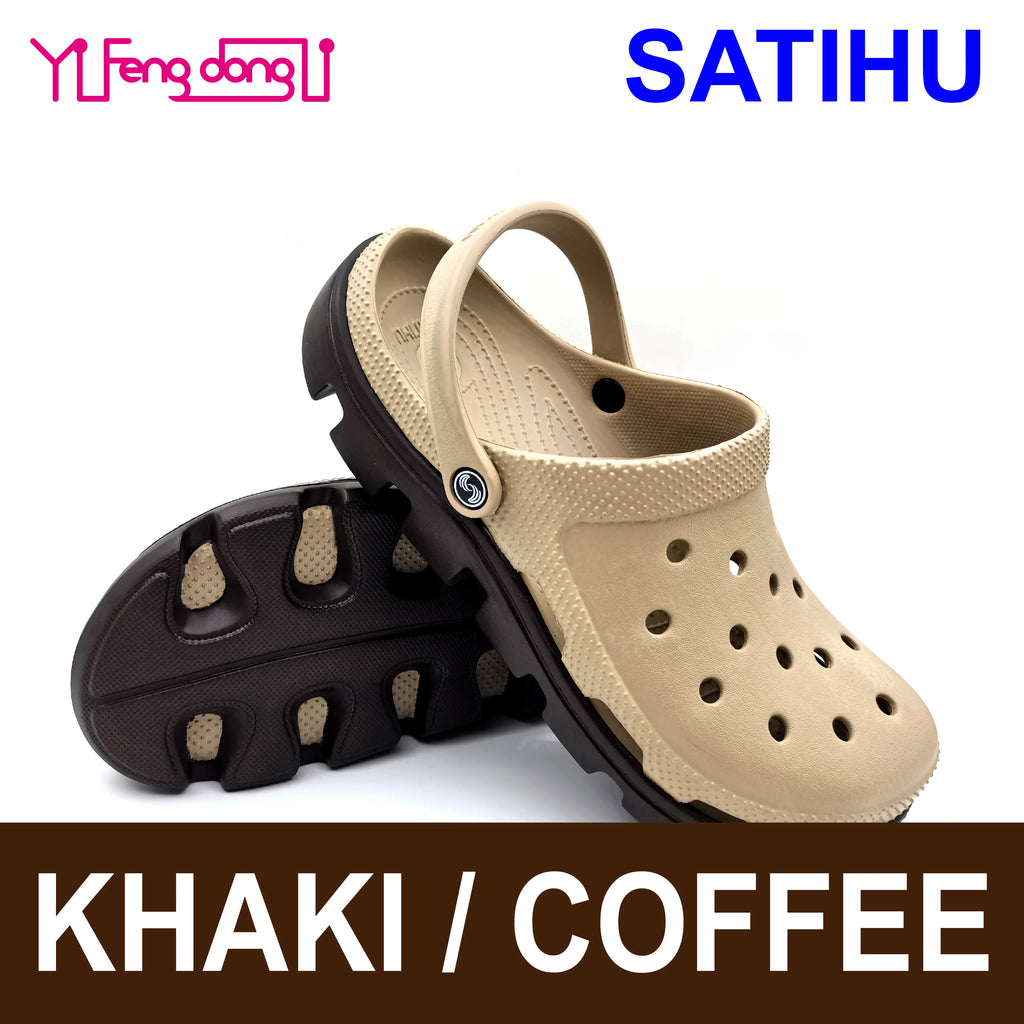 SATIHU Clogs Beach Sandals Casual Shoes Family Parent-child Male Female Lovers Friends Summer Stroll Antiskid Waterproof Fashion