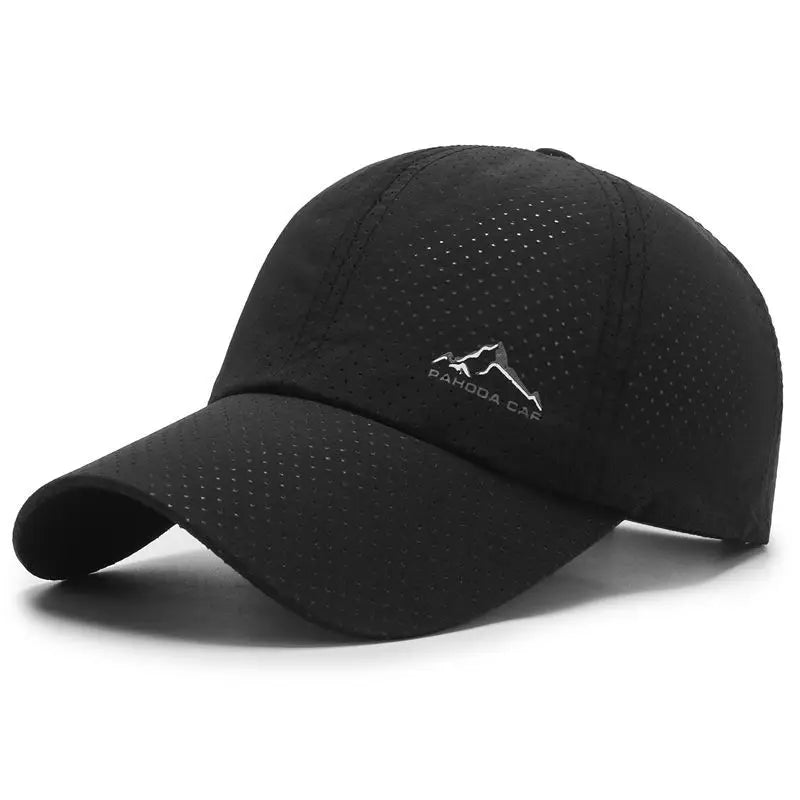 Unisex Lightweight Ventilated Mesh Baseball Cap - Stay Cool & Protected in Summer - Sun Shield for Women & Men, One Size Fits