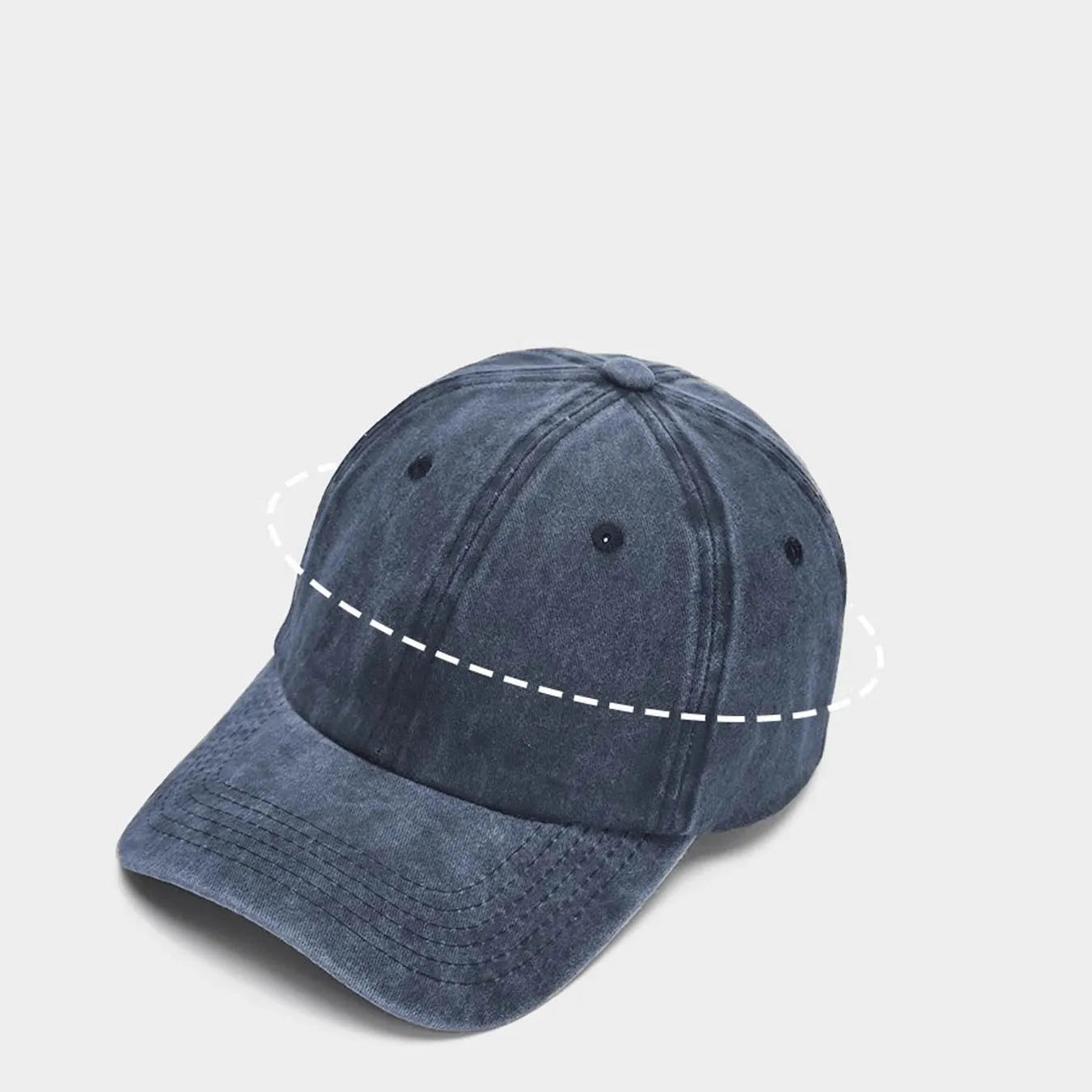 Baseball Cap Washed Cotton Men Women Snapback Hat Vintage Hip Hop Caps Solid Color Dad Hat Bone Casquette Outdoor Casual Sport