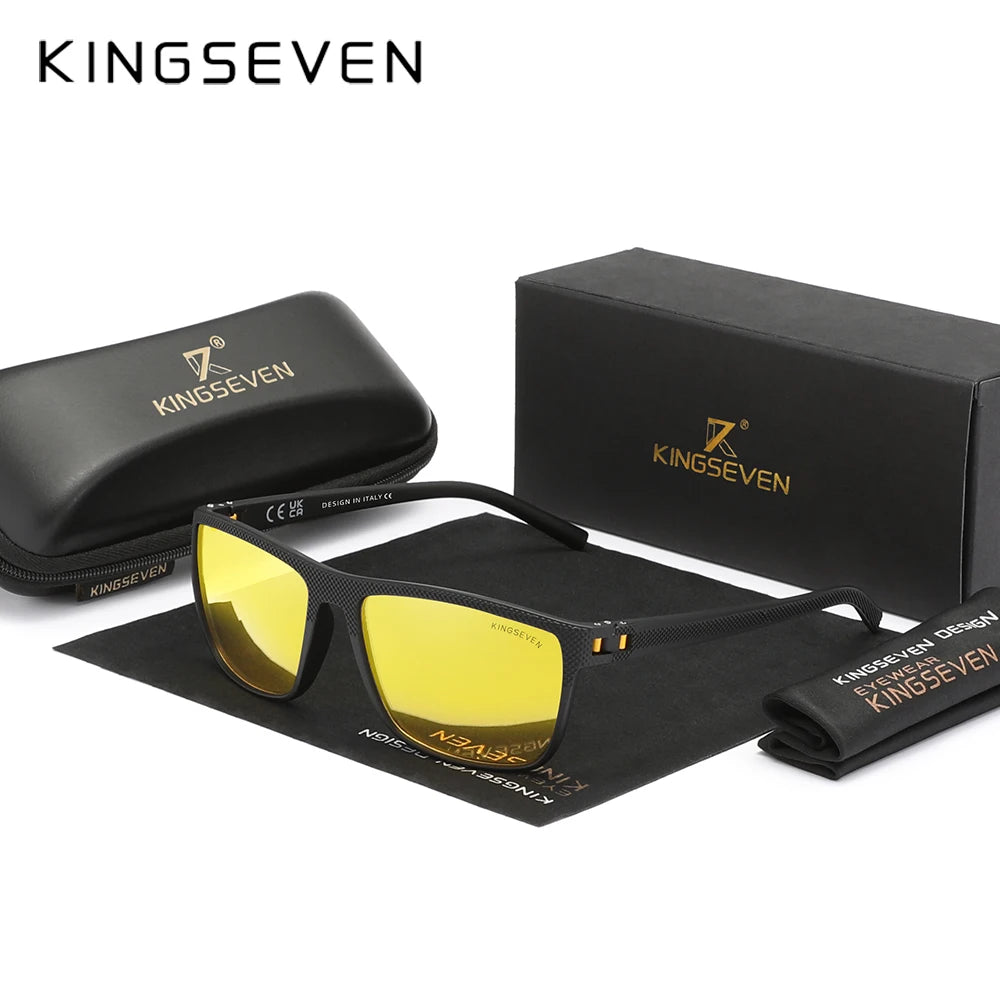 KINGSEVEN New Polarized Sunglasses Women Driving Classic Square Frame Sun Glasses sunglasses for Men Outdoor Travel 755