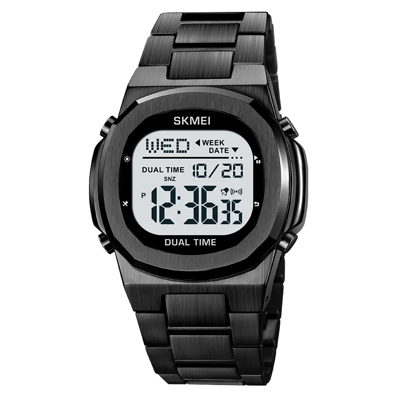 SKMEI 2004 Sports Digital Watch for Men Luxury Electronic Alarm Clock Calendar Waterproof Mens Wristwatches 2036 reloj hombre