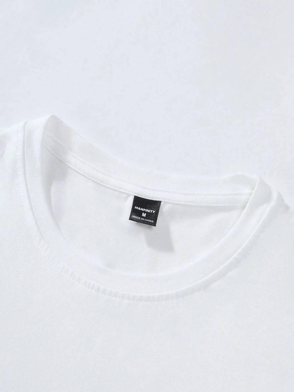 Men's 100% pure cotton summer loose size BE KIND letter cartoon print casual comfortable round neck short sleeved T-shirt top - Live Store 4U