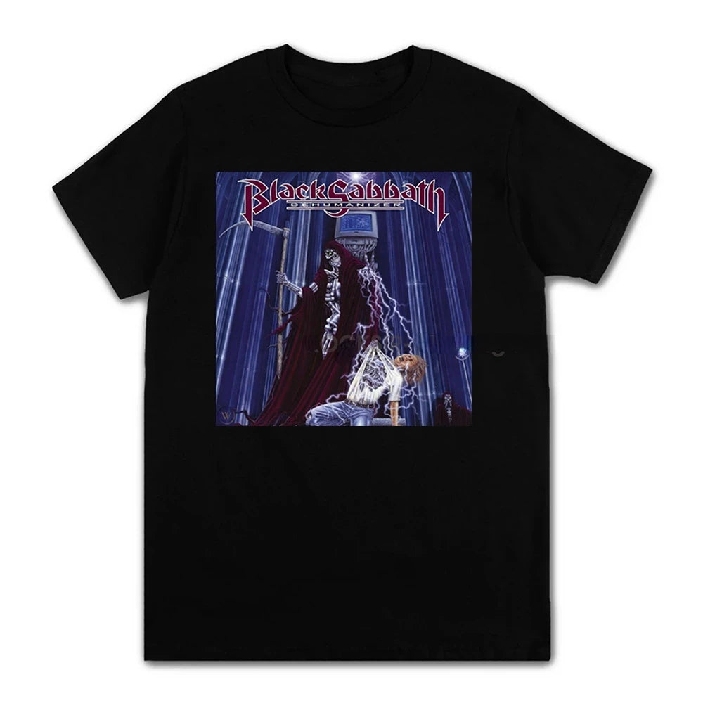 Black Metal Rock Band T shirt Men Women Fashion Casual Graphic Short Sleeve Short Sleeve Plus Size T Shirt Unisex 62474 - Live Store 4U