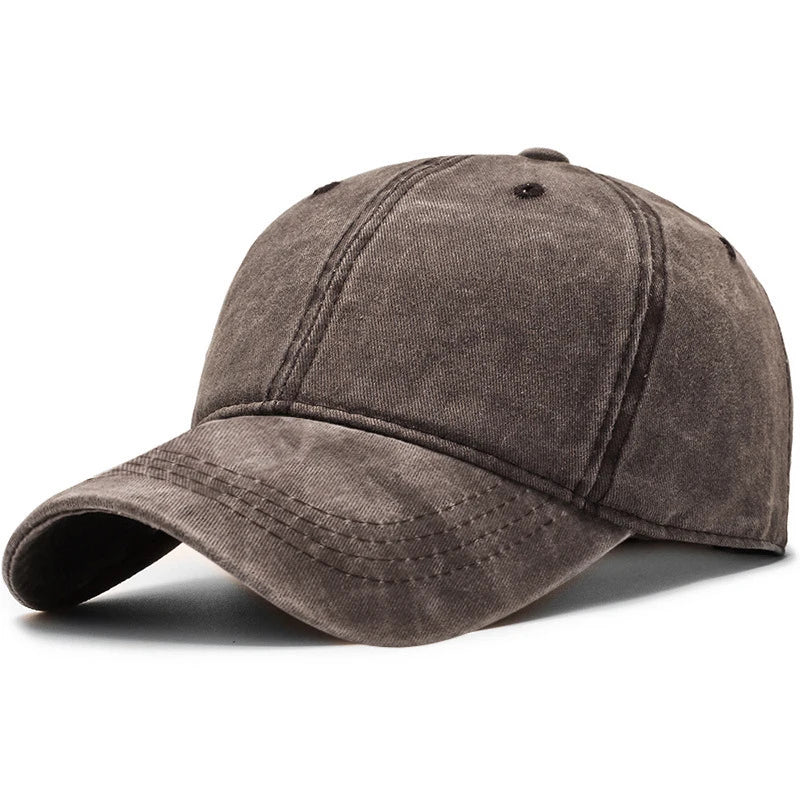 Bare Board Washed Baseball Cap Outdoor Naked Travel Sunshade Hat Women's Tide Hat
